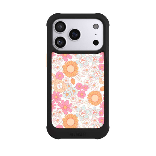 Apple iPhone 17 Pro NIVOmax Retro Boho Flowers 