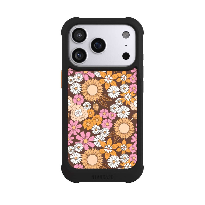 iPhone 17 Pro NIVOmax Fleurs Bohémienne Vintage