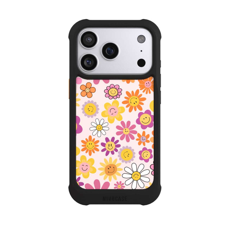 iPhone 17 Pro NIVOmax Smiles Pink Flowers
