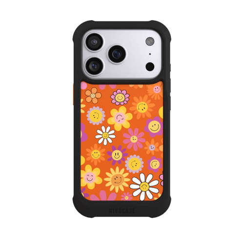 Apple iPhone 17 Pro NIVOmax Smiles Orange Flowers