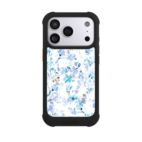 Apple iPhone 17 Pro NIVOmax Spring Weeds Blue