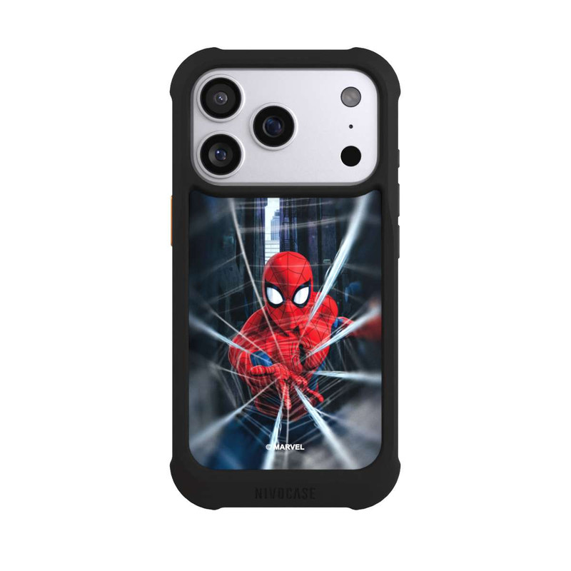 iPhone 17 Pro NIVOmax Spider-Man Webs In Action