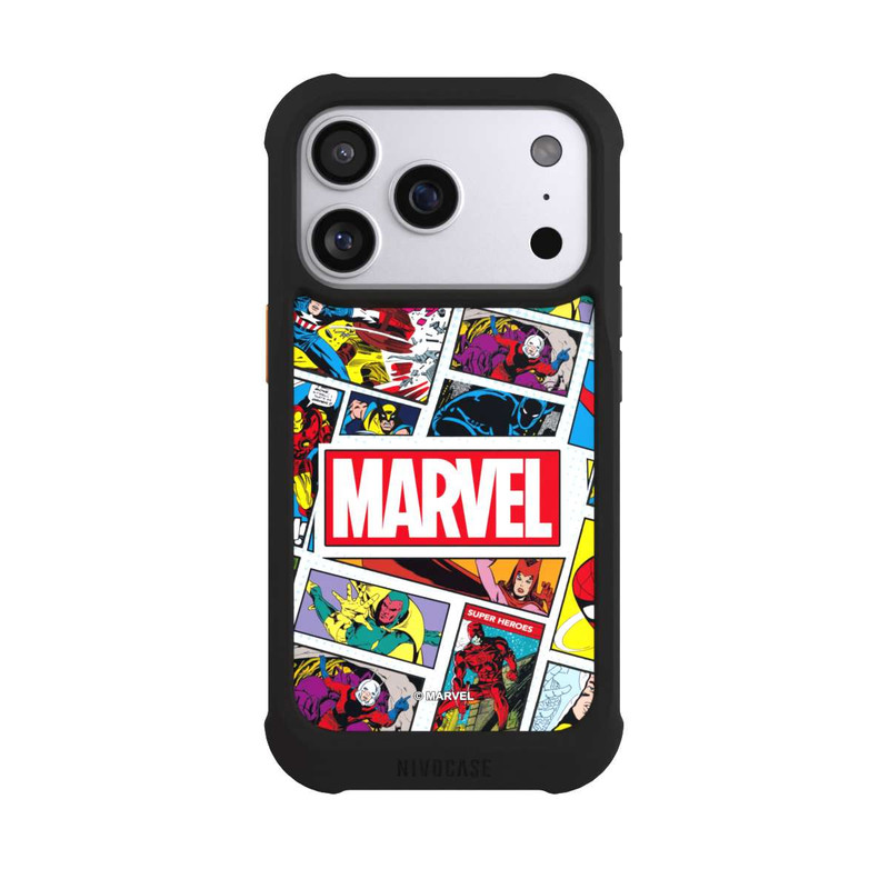 iPhone 17 Pro NIVOmax Marvel Comic Pattern
