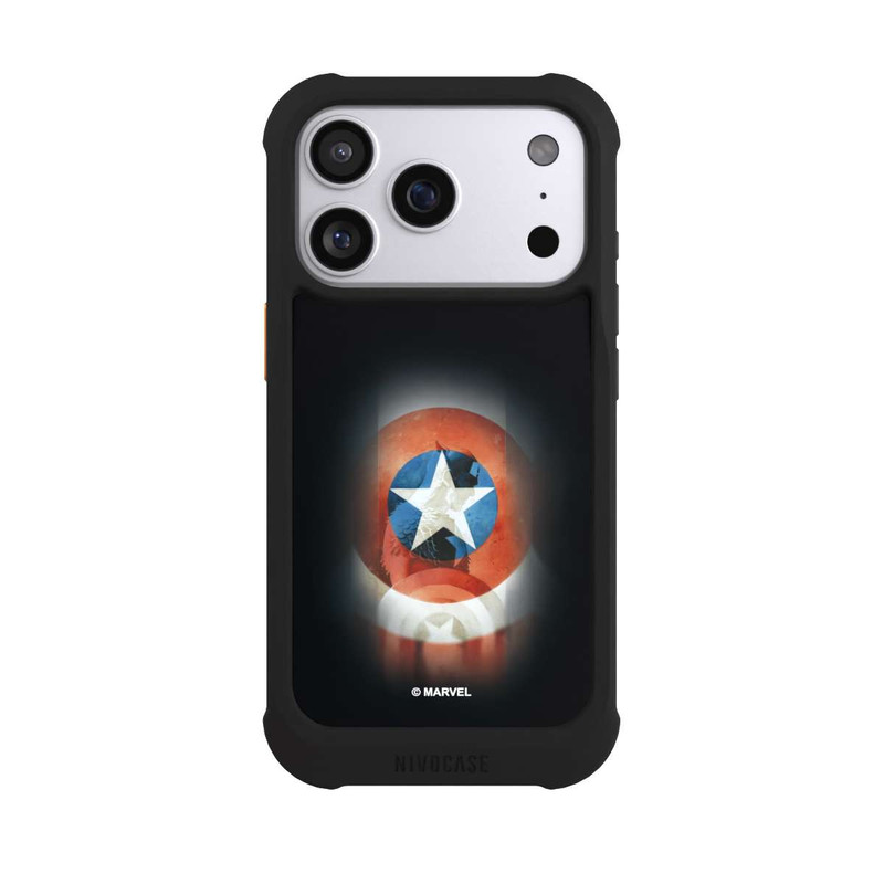 iPhone 17 Pro NIVOmax Captain America Shield