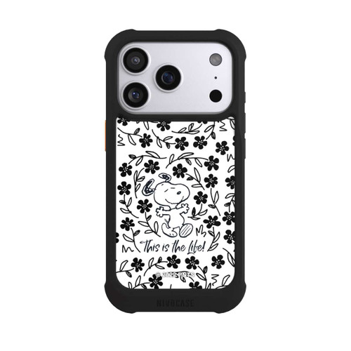 Apple iPhone 17 Pro NIVOmax Snoopy Black and White This Is The Life