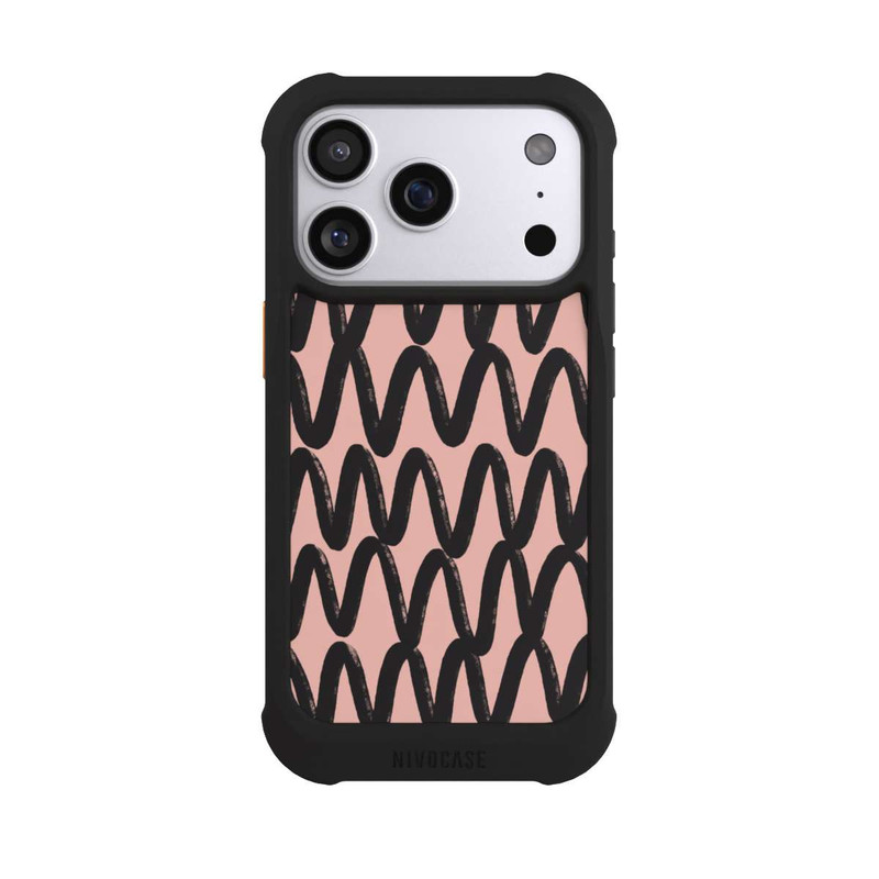 iPhone 17 Pro NIVOmax Zig Zag Noir