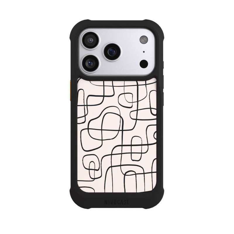 iPhone 17 Pro NIVOmax Lignes Fines Pattern
