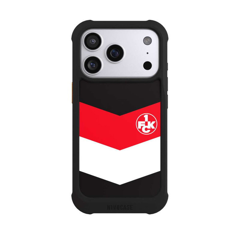 iPhone 17 Pro NIVOmax 1.FCK Blockstreifen Design