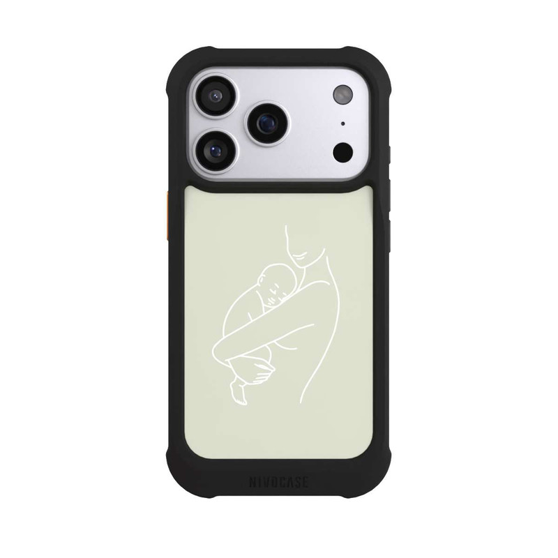 iPhone 17 Pro NIVOmax Line Art Familie 3