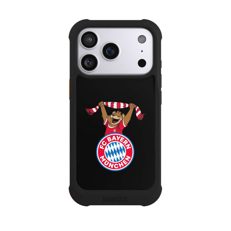 iPhone 17 Pro NIVOmax Bernie Jubel avec écharpe Noir