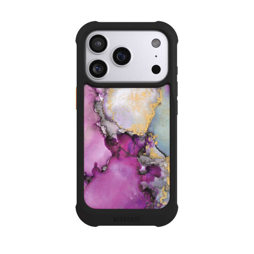 Apple iPhone 17 Pro NIVOmax Alcohol Ink Art Pink