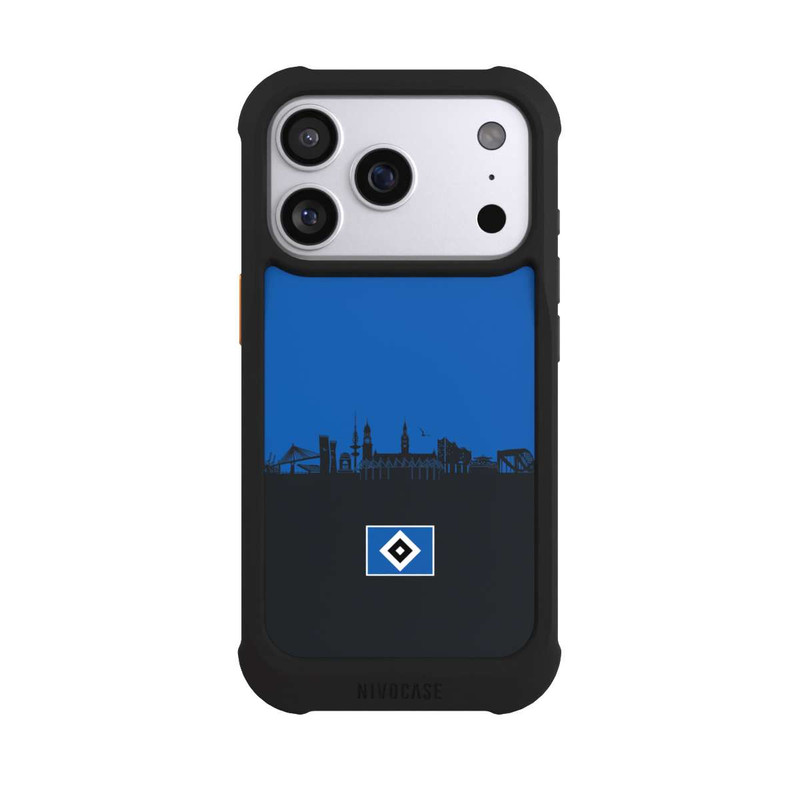 iPhone 17 Pro NIVOmax HSV Skyline Blau Schwarz