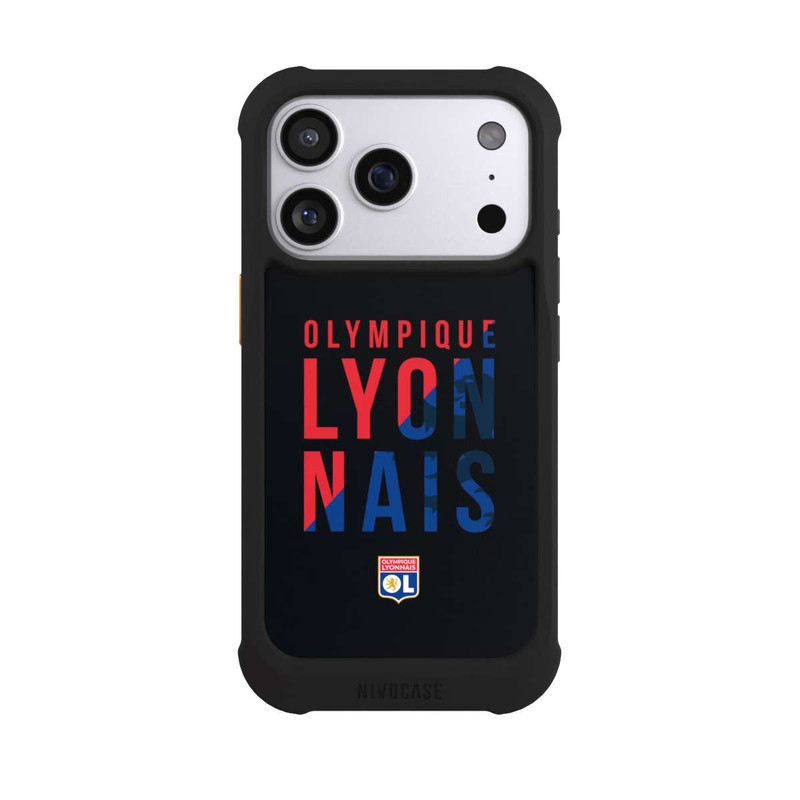 iPhone 17 Pro NIVOmax OL bleu et rouge
