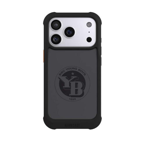 Apple iPhone 17 Pro NIVOmax BSC YB Logo Grau