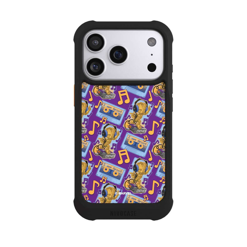 iPhone 17 Pro NIVOmax Groot Comic Headphones Guardians of the Galaxy