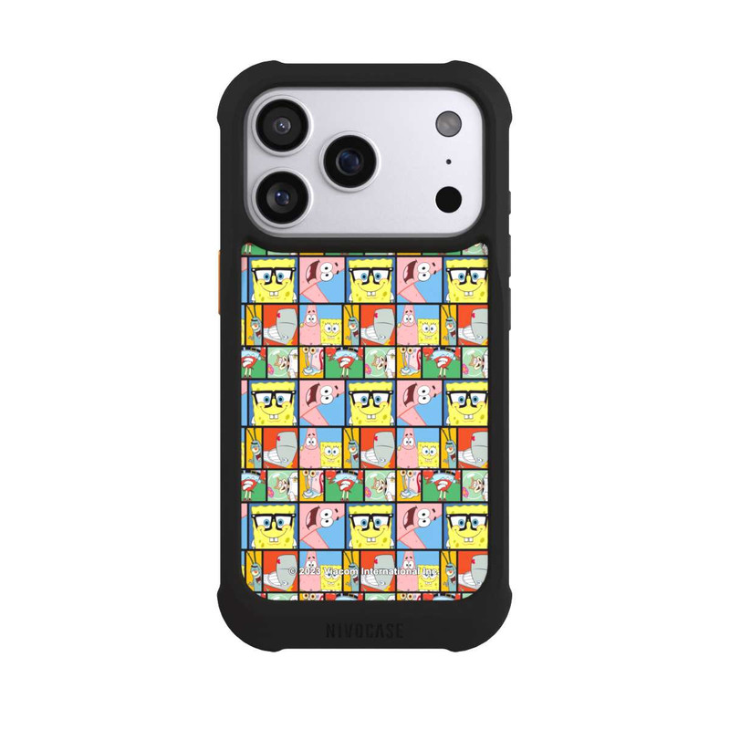 iPhone 17 Pro NIVOmax Spongebob Friends Memory Pattern
