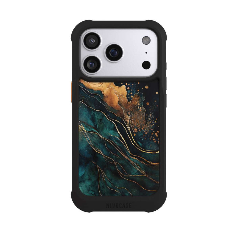 iPhone 17 Pro NIVOmax Gold und Grün