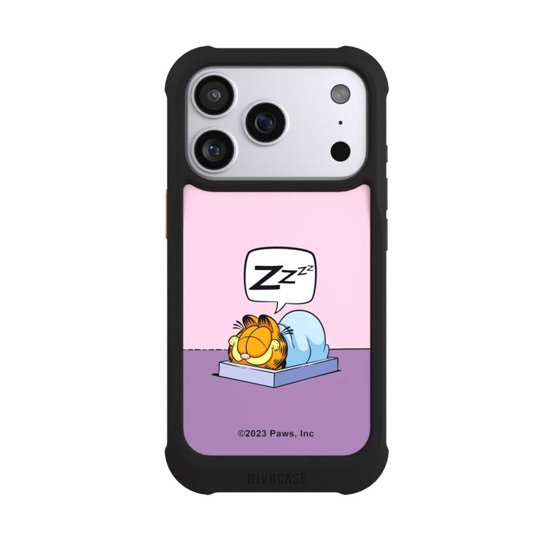 iPhone 17 Pro NIVOmax Garfield Nap Attack Pink 