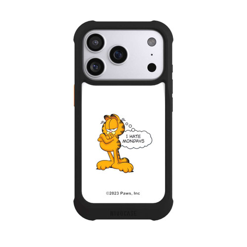 Apple iPhone 17 Pro NIVOmax Garfield I Hate Mondays White