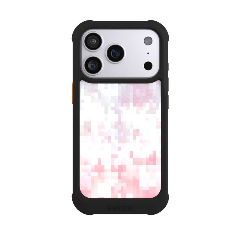 iPhone 17 Pro NIVOmax Pixel Glitch Pastel