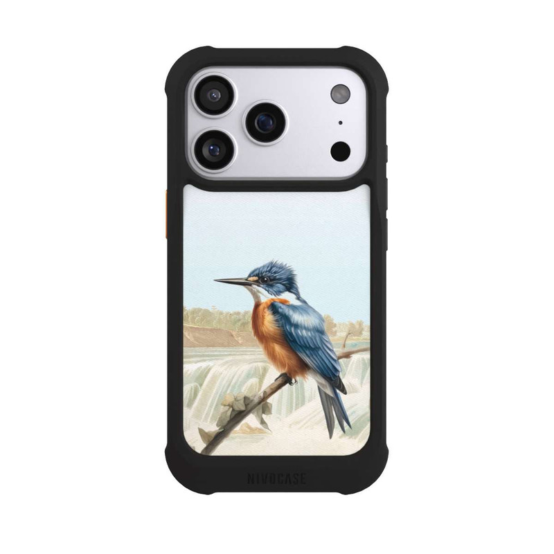 iPhone 17 Pro NIVOmax Eisvogel Retro