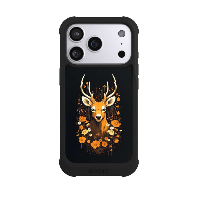 iPhone 17 Pro NIVOmax Deer Flowers Big