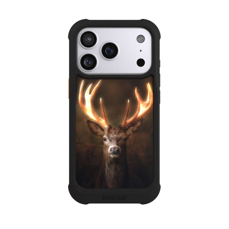 iPhone 17 Pro NIVOmax Hirsch Goldenes Geweih