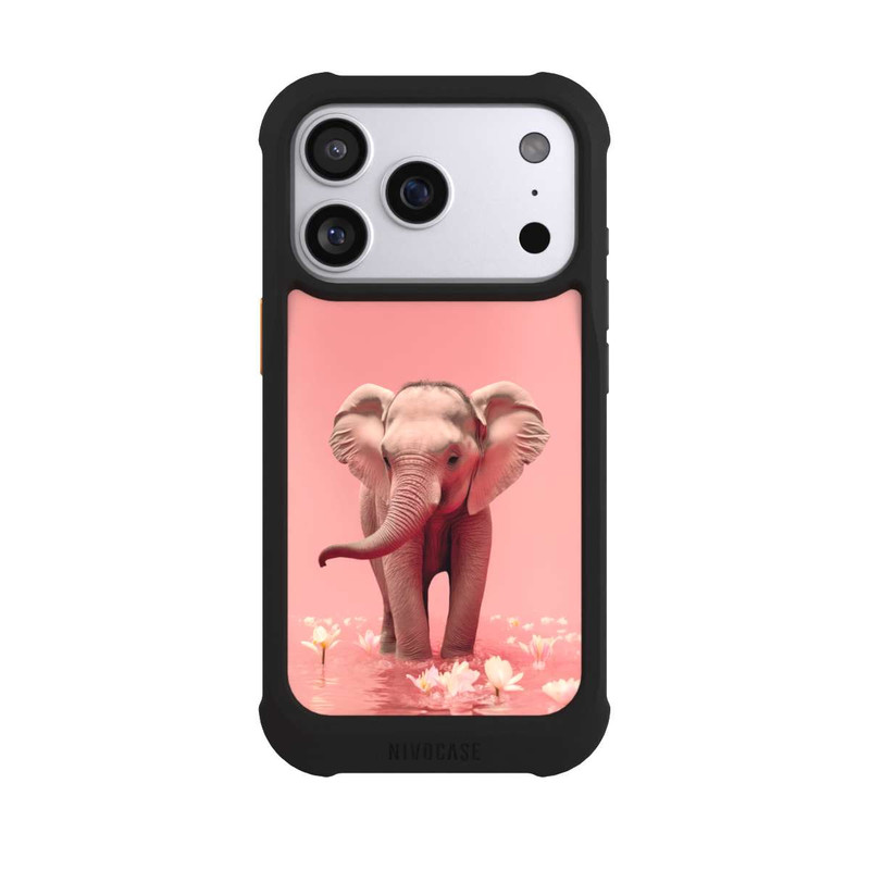 iPhone 17 Pro NIVOmax Young Elephant with AI