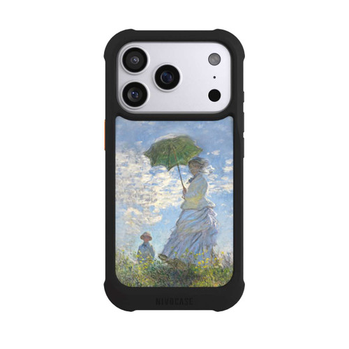 Apple iPhone 17 Pro NIVOmax Frau mit Sonnenschirm - Monet