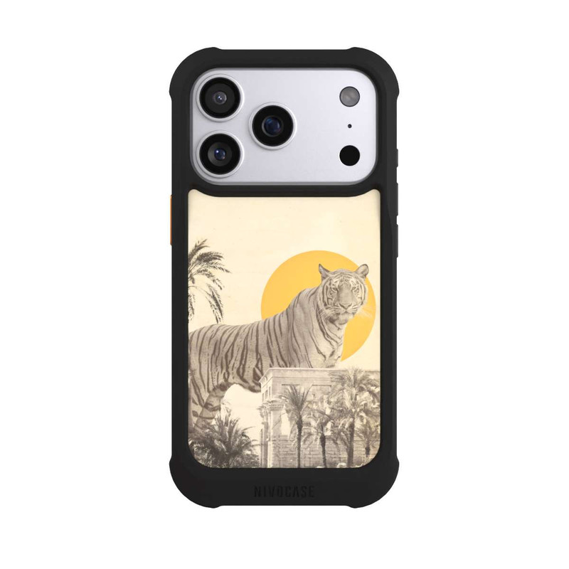 iPhone 17 Pro NIVOmax Giant Tiger in Ruins