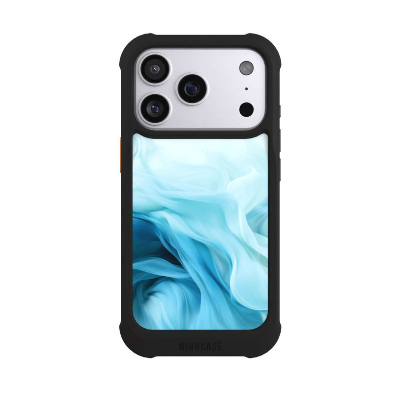 iPhone 17 Pro NIVOmax Smooth Blue Texture