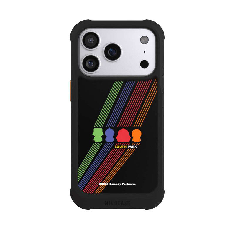 iPhone 17 Pro NIVOmax South Park Boys Colored Stripes