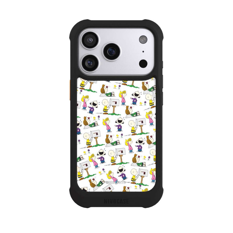 iPhone 17 Pro NIVOmax Peanuts Muster