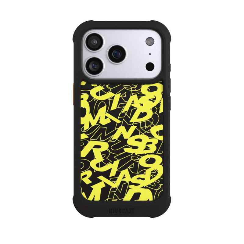 iPhone 17 Pro NIVOmax BVB Neon Pattern