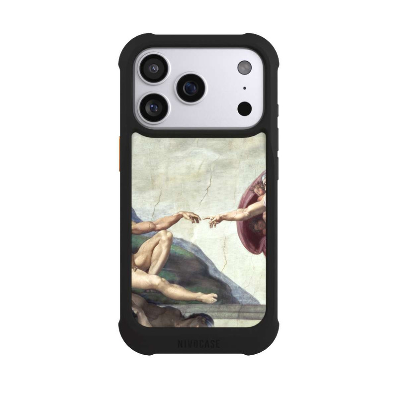 iPhone 17 Pro NIVOmax The Creation of Adam-Michelangelo (Buonarroti)