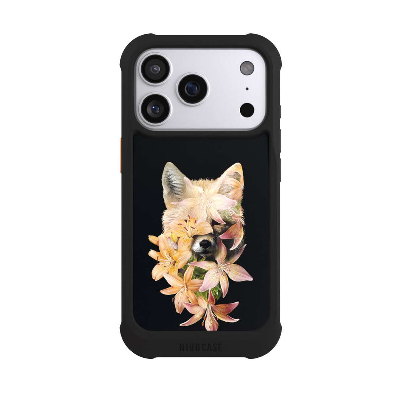 iPhone 17 Pro NIVOmax Blumen-Fuchs