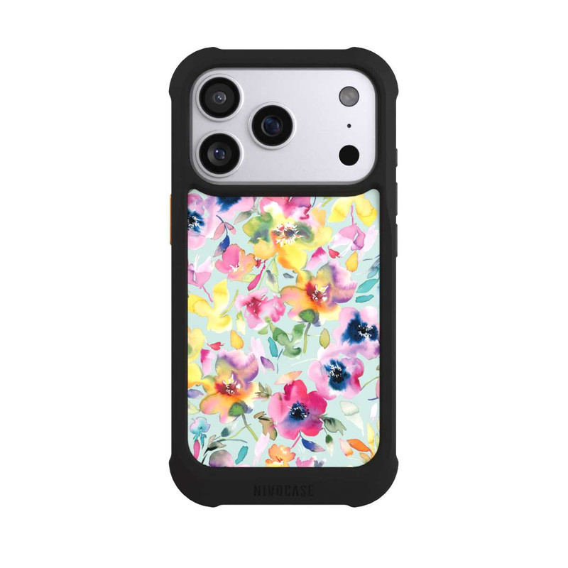 iPhone 17 Pro NIVOmax Artistic Summer Psychedelic Floral