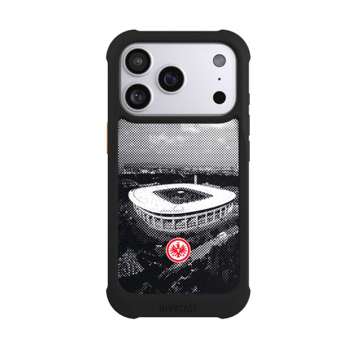 Apple iPhone 17 Pro NIVOmax SGE Stadion Schwarz Weiß