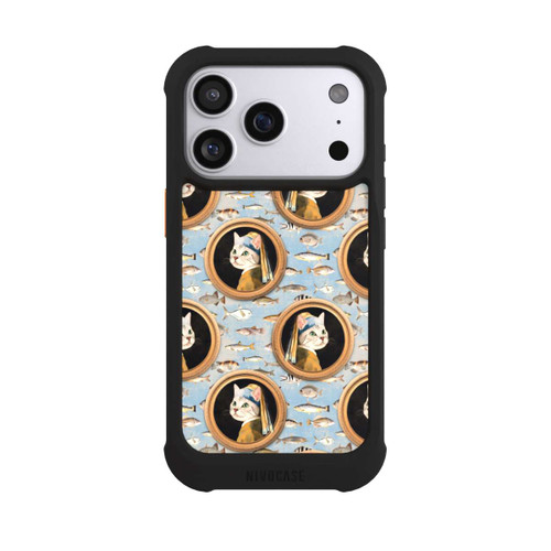 Apple iPhone 17 Pro NIVOmax Katzen Muster