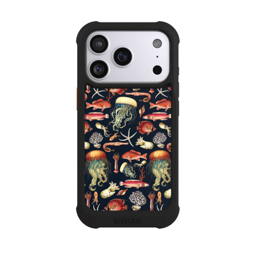 Apple iPhone 17 Pro NIVOmax Deep Sea Fish Pattern