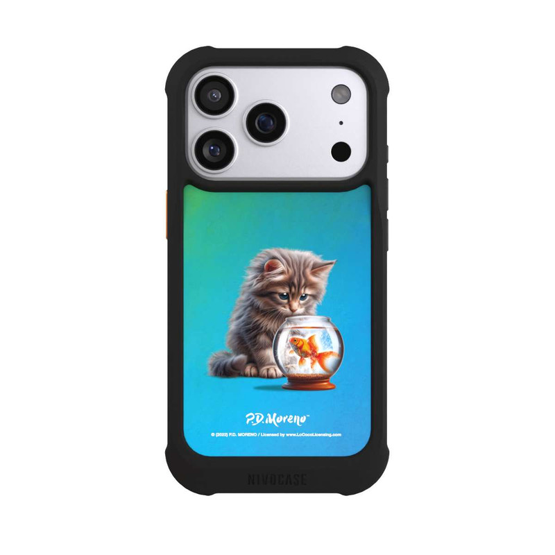 iPhone 17 Pro NIVOmax Cat And Gold Fish