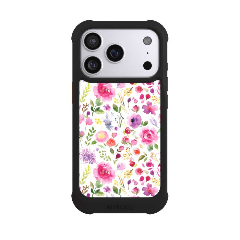 iPhone 17 Pro NIVOmax Roses Flowers Purple