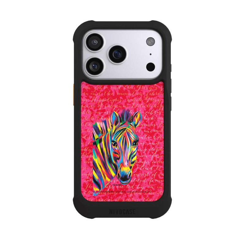 iPhone 17 Pro NIVOmax Zèbre coloré