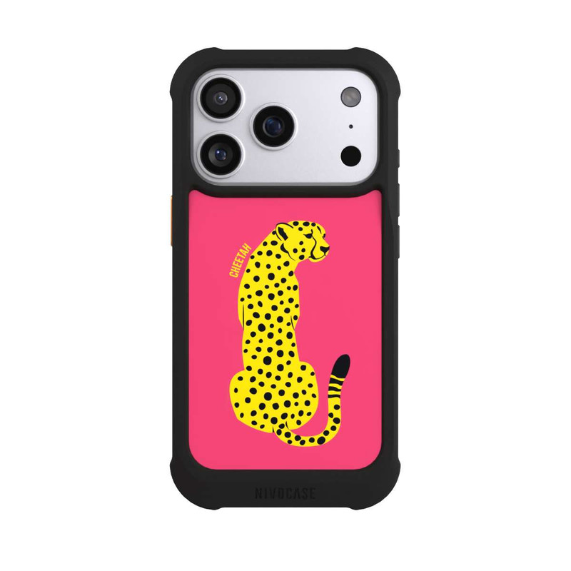iPhone 17 Pro NIVOmax Colourful Yellow Cat