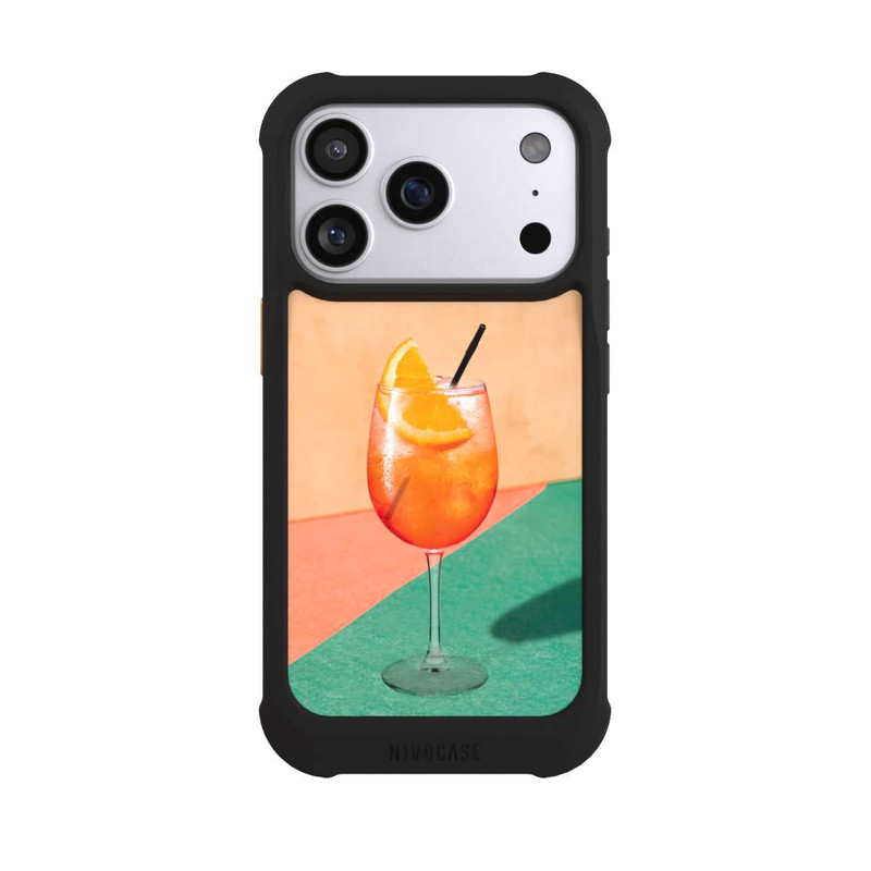 iPhone 17 Pro NIVOmax Cocktail Orange Green