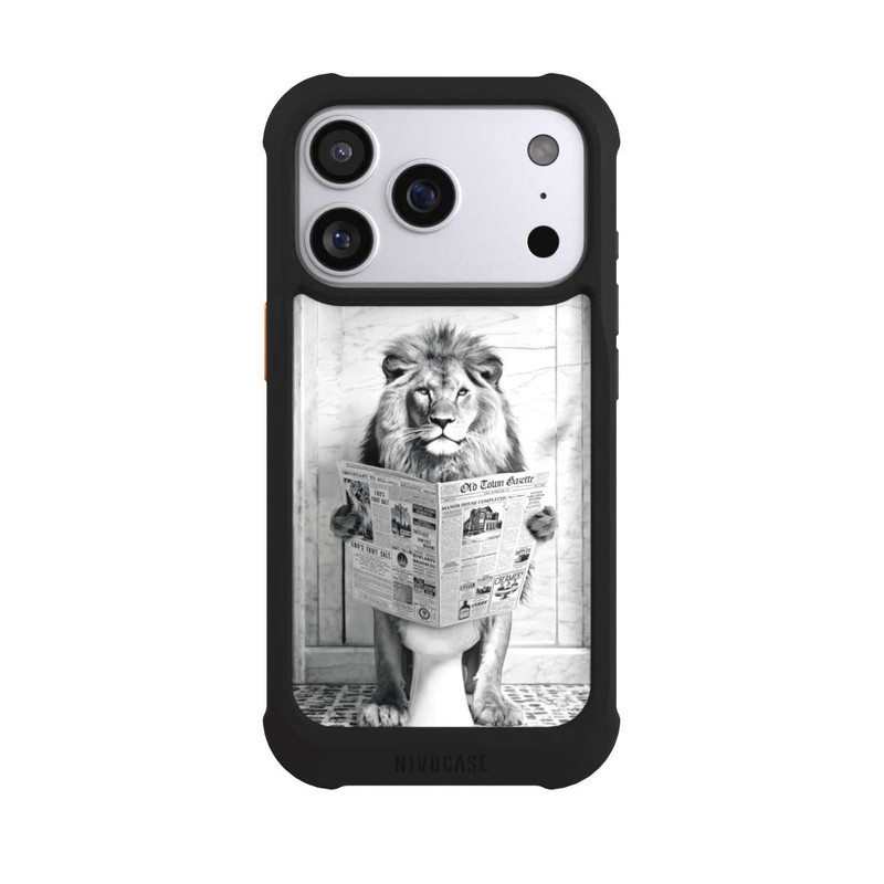 iPhone 17 Pro NIVOmax Lion Toilet