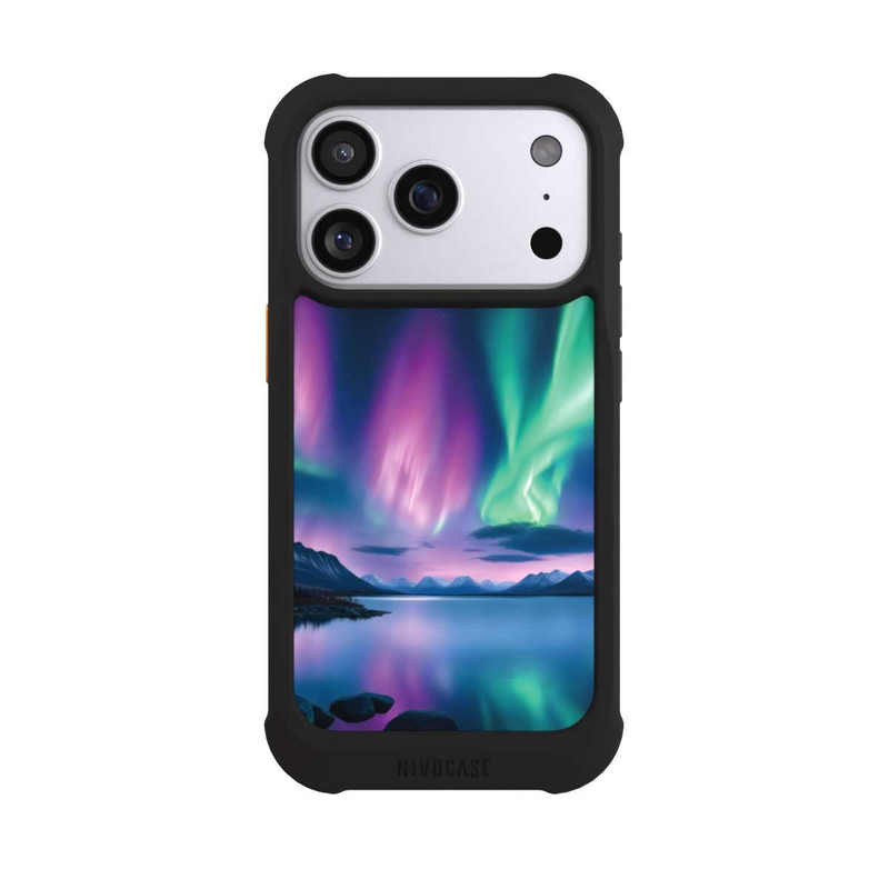iPhone 17 Pro NIVOmax Aurora Borealis Nordlichter