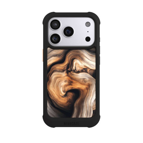 Apple iPhone 17 Pro NIVOmax Rustic Wood