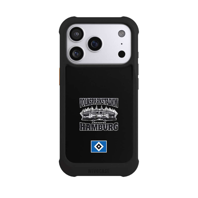 iPhone 17 Pro NIVOmax HSV Volksparkstadion Schwarz