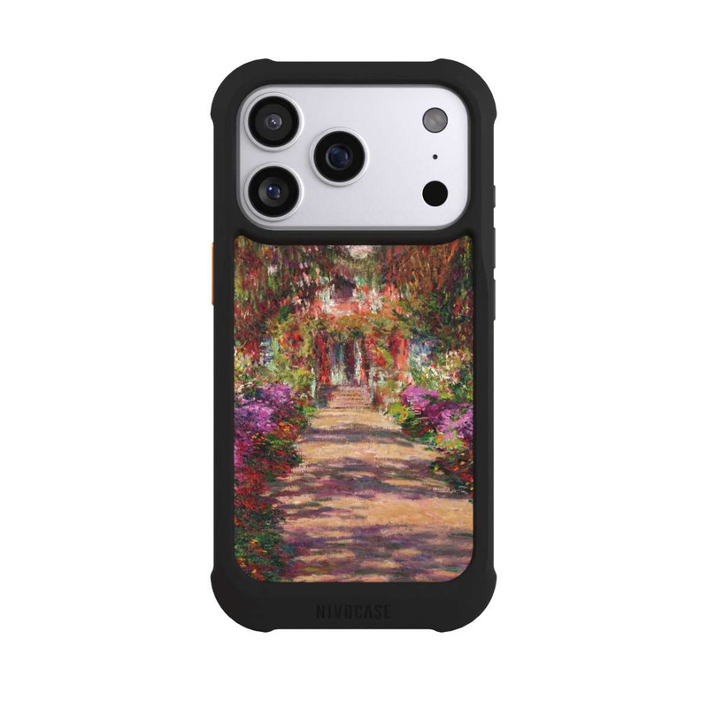 iPhone 17 Pro NIVOmax Eine Allee in Monets Garten in Giverny by Claude Monet